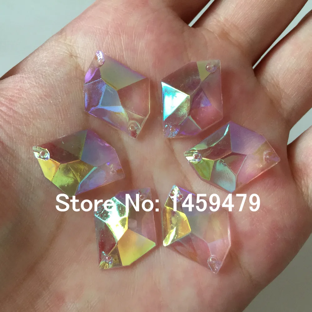 Новые акриловые Стразы Алмаз драгоценного камня для шитья аксессуар свадебного