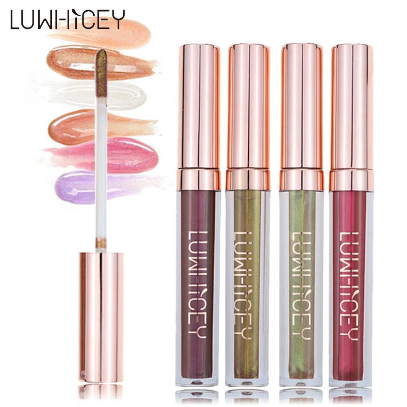 1 шт. жидкая блестящая глазурь для губ голографическая Русалочка пигментная