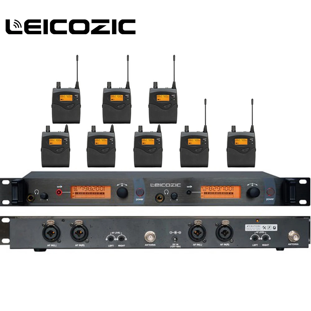 Профессиональная беспроводная система мониторов Leicozic SR2050 IEM передатчик 1 8