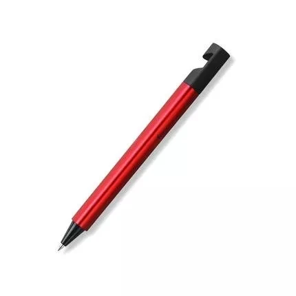 Red Mijia Fizz многофункциональная 2 в 1 гелевая ручка и держатель для мобильного телефона 0,5 мм вращающиеся гелевые черные чернила для ручки для письма ручка с несколькими знаками - Цвет: Red