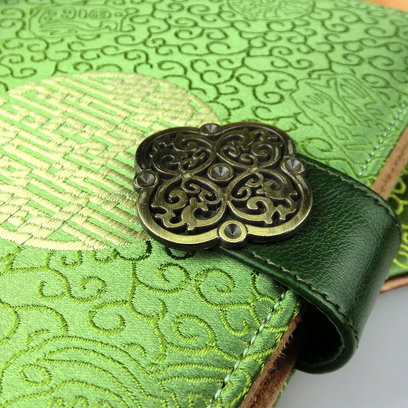 Tangfoo креативная шелковая в стиле ретро гобелен сочетание планировщика Записная