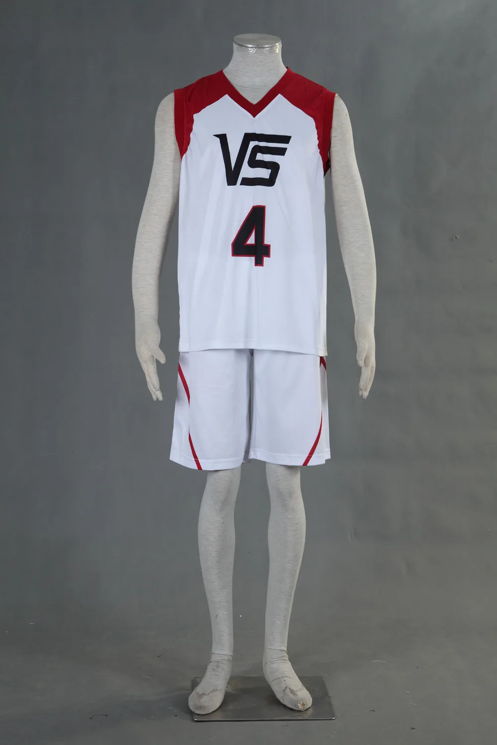 Комплект одежды для косплея Kuroko no Basket LAST GAME Street Ball Team Vorpal Swords белая футболка № 4