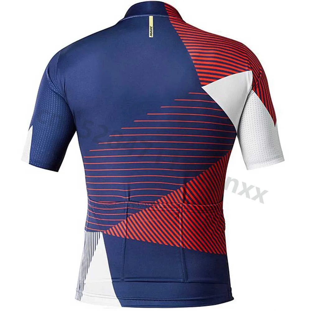 Mavic New Cycling Jersey pro team Bicycle Clothing Summer Short Sleeve Quick Dry MTB Bike Jersey Breathable Cycling Wear