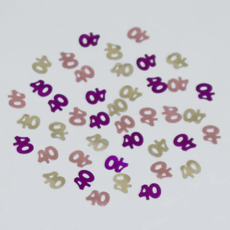 15 г розовые конфетти металлик украшения для дня рождения детей девочек мозолей