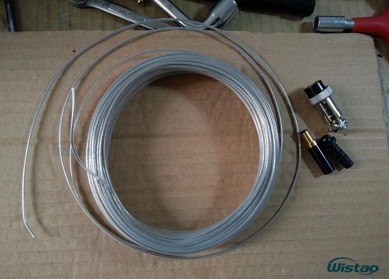 IWISTAO DC Мощность соединительный кабель воздушно 2 штифта Женский 5 5/2 1 plug