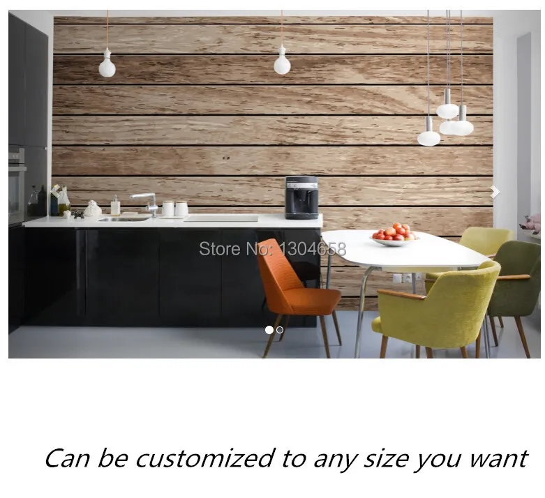 Современная Настенная 3D фотография под заказ деревянное напольное покрытие