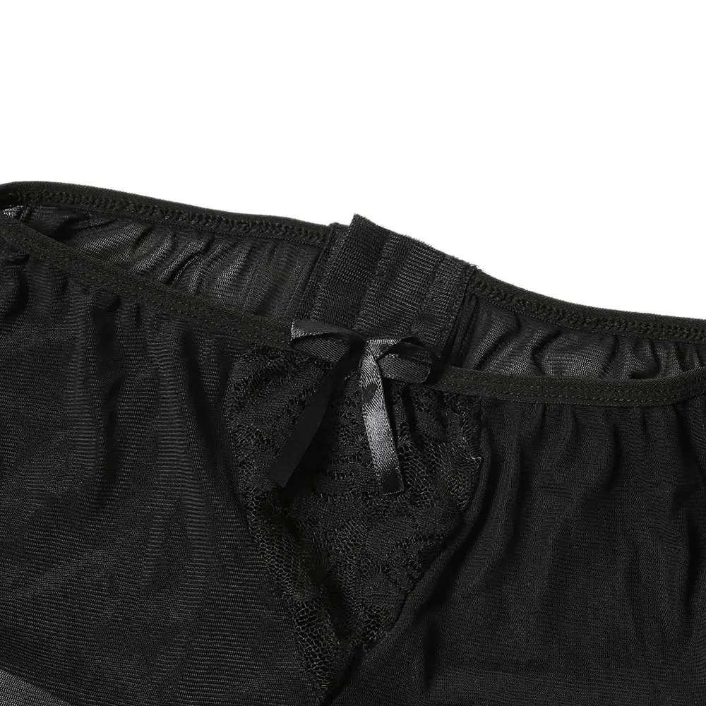 Горячая Женская мода сексуальные полые Babydoll чулок Кружева Подвязки Пояс+ стринги бедра высокие подвязки Набор размера плюс