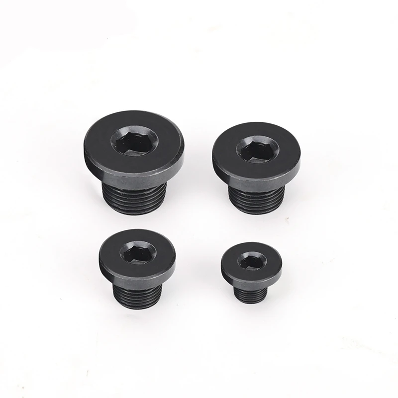 

M16/M18/M20/M22/M24/M26/M27/M30/M33/M36/M39/M42/M48/60 Male Carbon Steel End Plug Cap With Flange Hex Socket Hydraulic Steam