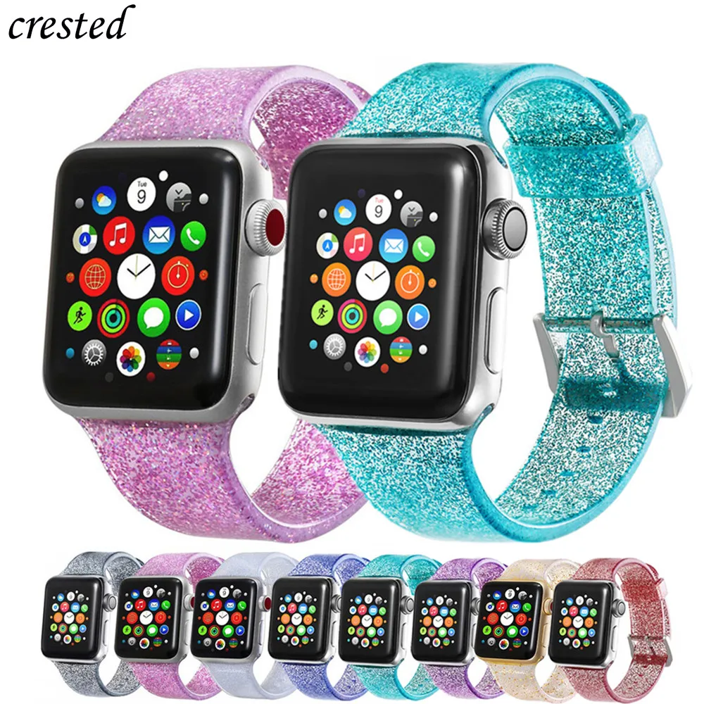 Силиконовый ремешок для Apple Watch 6 band 40 мм 44 iWatch 38 42 мм|Ремешки часов| |