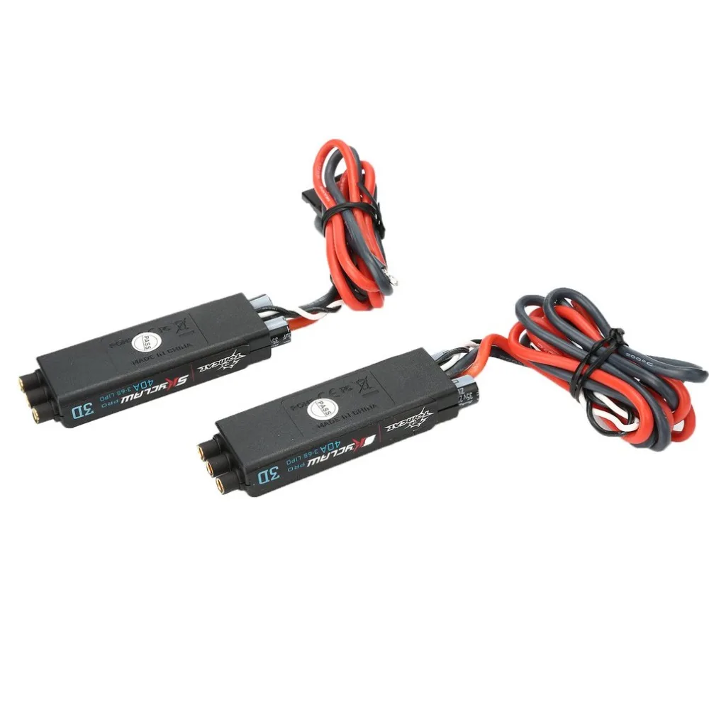 2 шт. Tomcat Skyclaw Pro 3-S 6 S 40A бесщеточный ESC электронный регулятор скорости для 550/650
