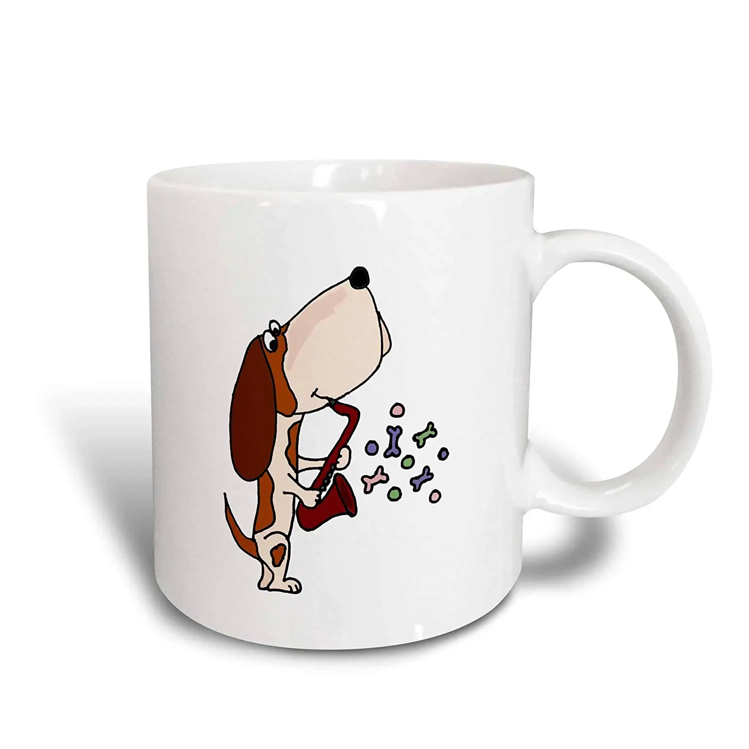 Смешные счастливые Танцы щенок кружка собака 11 унций|Кружки| |