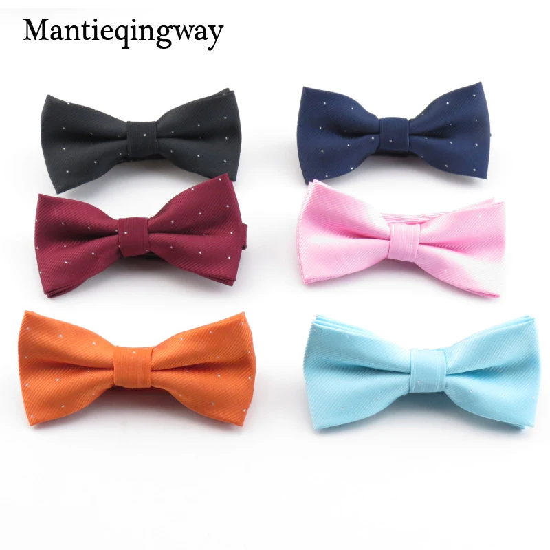Mantieqingway/Детский галстук бабочка детская одежда ярких цветов в горошек с