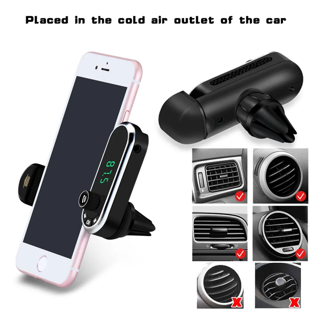 3 5 мм универсальный автомобильный Bluetooth fm-передатчик MP3 плеер стороны-бесплатный