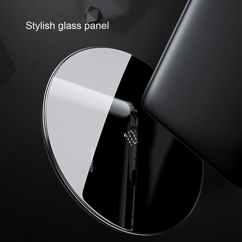 Baseus Mirror 10 Вт Qi Быстрое беспроводное зарядное устройство для iPhone XS samsung