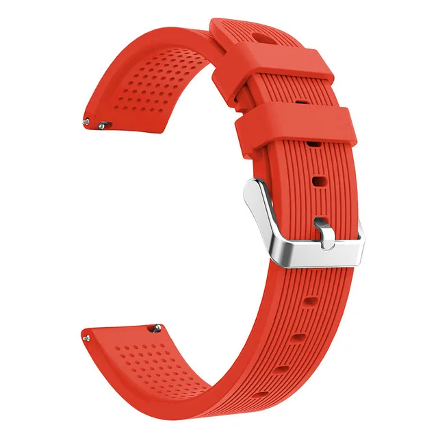 Orange 20 мм спортивный силиконовый ремешок для Xiaomi Huami AMAZFIT Bip Pace Lite версия Смарт-часы сменный ремешок резиновый браслет ремень - Цвет ремешка: Orange