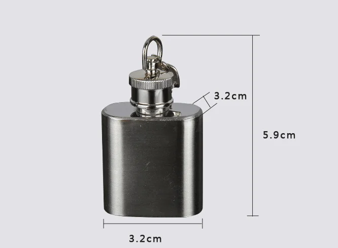 200 шт. Лидер продаж 1OZ 2OZ мини Нержавеющая сталь плоская фляжка винных фужеров