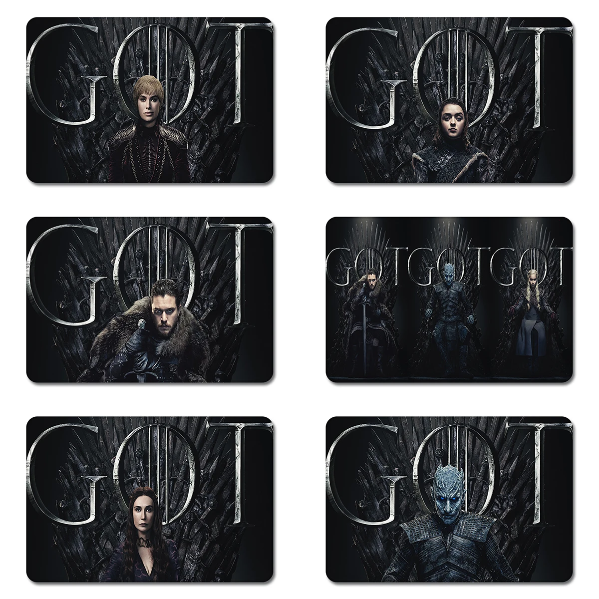 Игра престолов получила персонажи в троне природа резиновый стол коврик для мыши