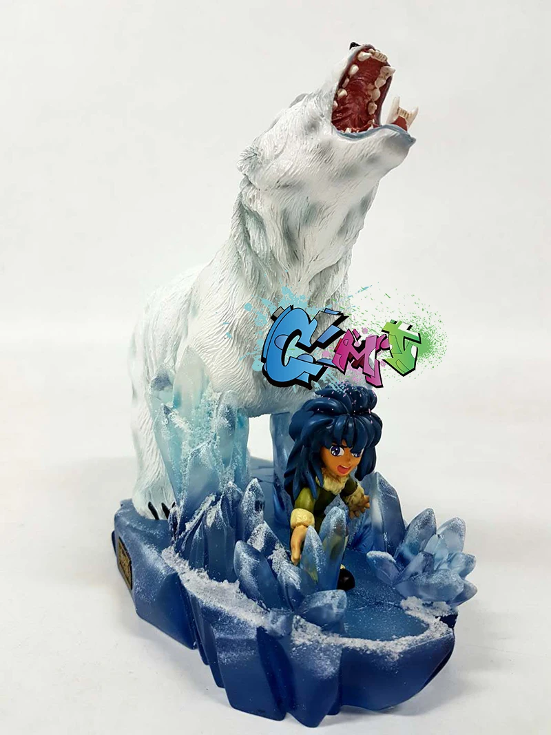 CMT Instock Folei ST Seiya Child Aquarius Camus and Polar bear (полный набор) игрушки фигурка|Игровые фигурки