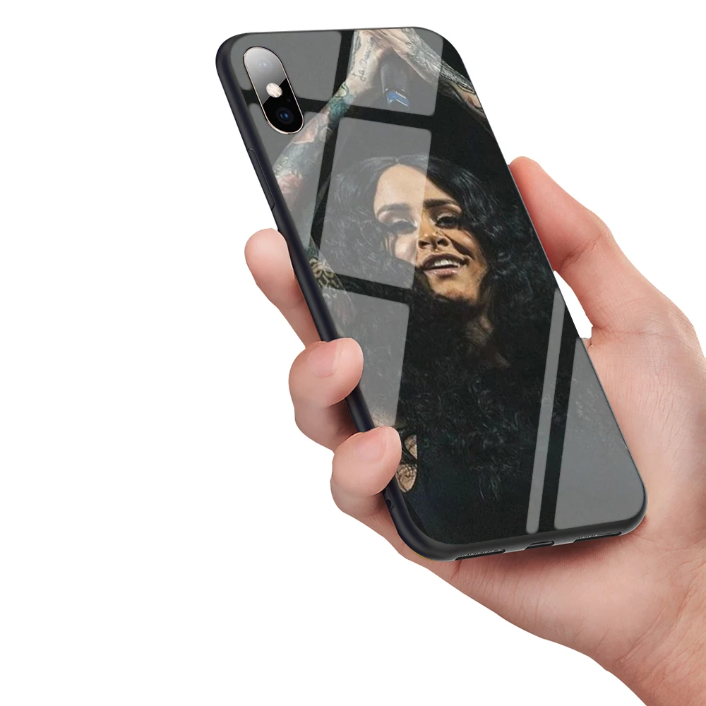 Чехол Lavaza Kehlani Parrish из закаленного стекла ТПУ для iPhone 6 6S 7 8 Plus 5 5S SE XR X XS 11 Pro