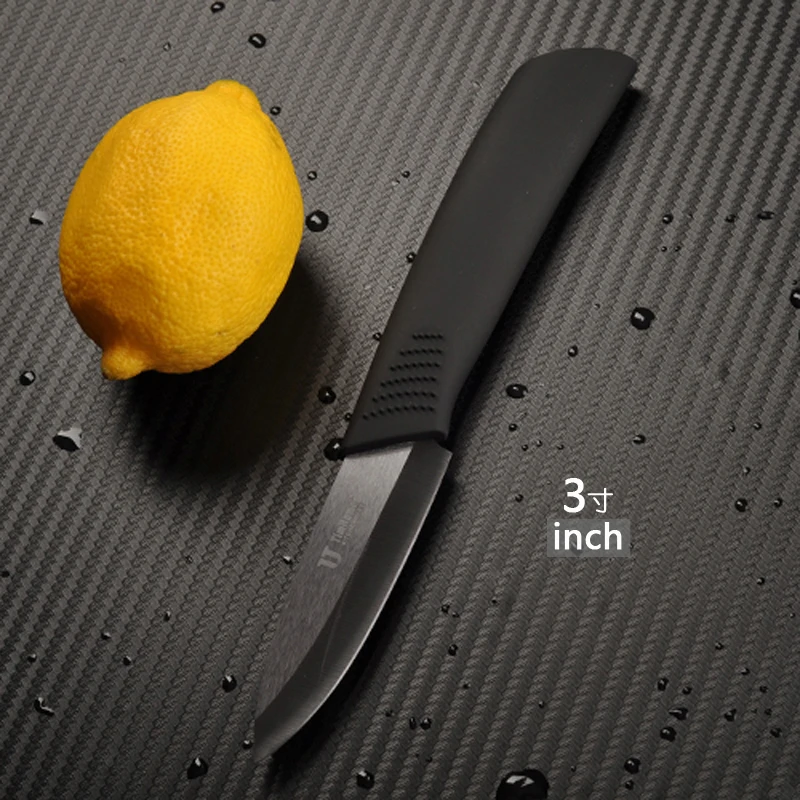 Timhome 3 дюймовый Керамический нож для чистки фруктов с крышкой|ceramic knife|ceramic paring