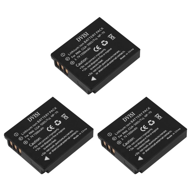 3 шт. аккумулятор для фотоаппарата Panasonic|lumix lx3 battery|lumix batterybattery lumix |