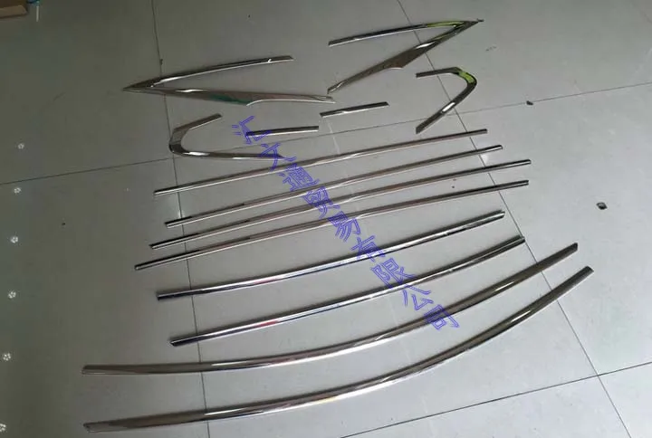 For Toyota Prius PHV 2017 2018 2019 Decorate Accessories Body Styling Stick Stainless Steel Window Garnish Strip Trim | Автомобили и