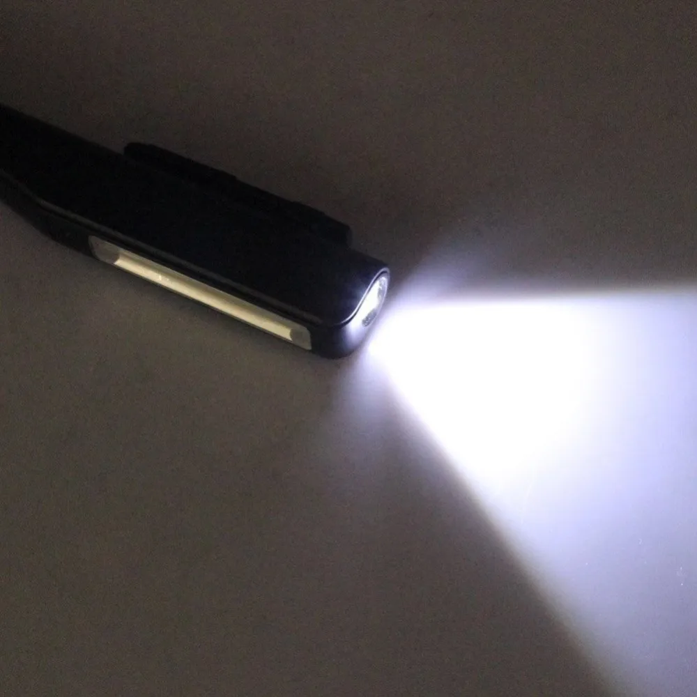 LumiParty usb зарядный светодиодный светильник-вспышка супер яркий COB светодиодный светильник для осмотра мини ручка карманный зажим Рабочий фонарь светильник-вспышка