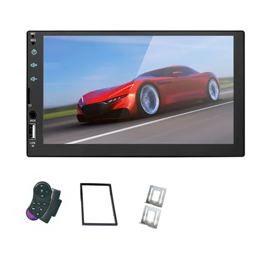 E Mirror Link 2 din 7 'автомобильный Радио Емкостный сенсорный экран плеер MP5 SD/FM/USB/AUX/Bluetooth автомобильный аудио для камеры заднего вида - Цвет: E