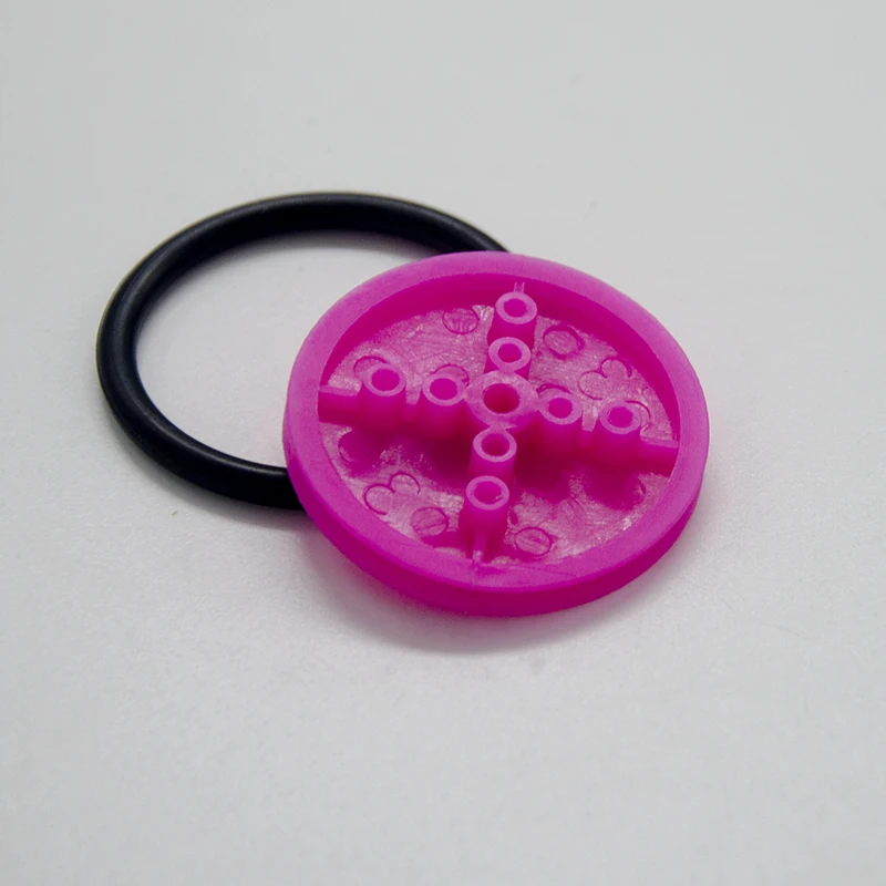 4 шт./лот 42 3A небольшие резиновые колеса шкив DIY игрушка 3mm d отверстие 39mm Диаметр