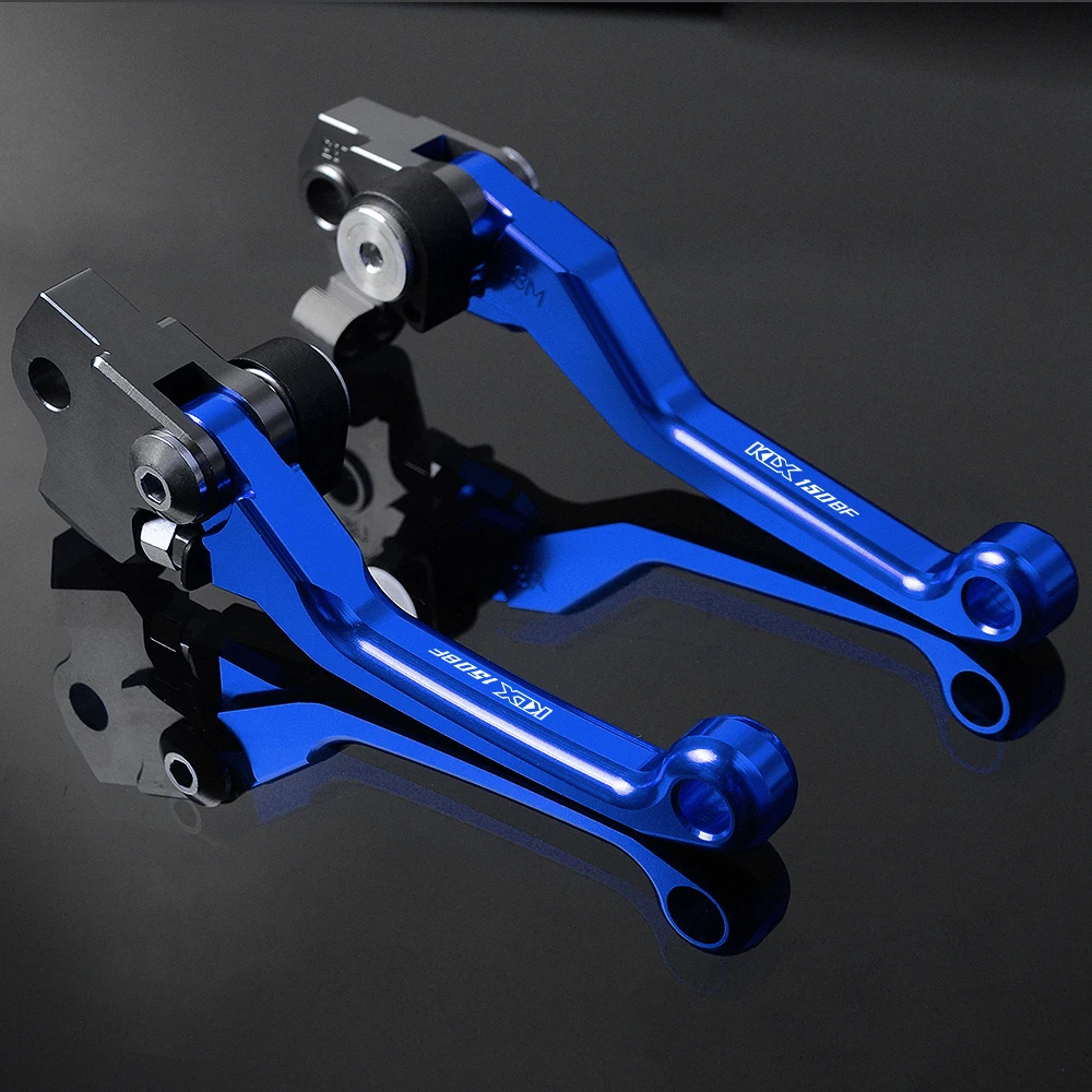 KLX150BF 2016 CNC алюминий мотокросса мотоцикла сцепные рычаги ямы тормозные рычаги для мотоцикла для Kawasaki KLX150BF KLX 150BF KLX150 BF - Цвет: KLX150BF 2016