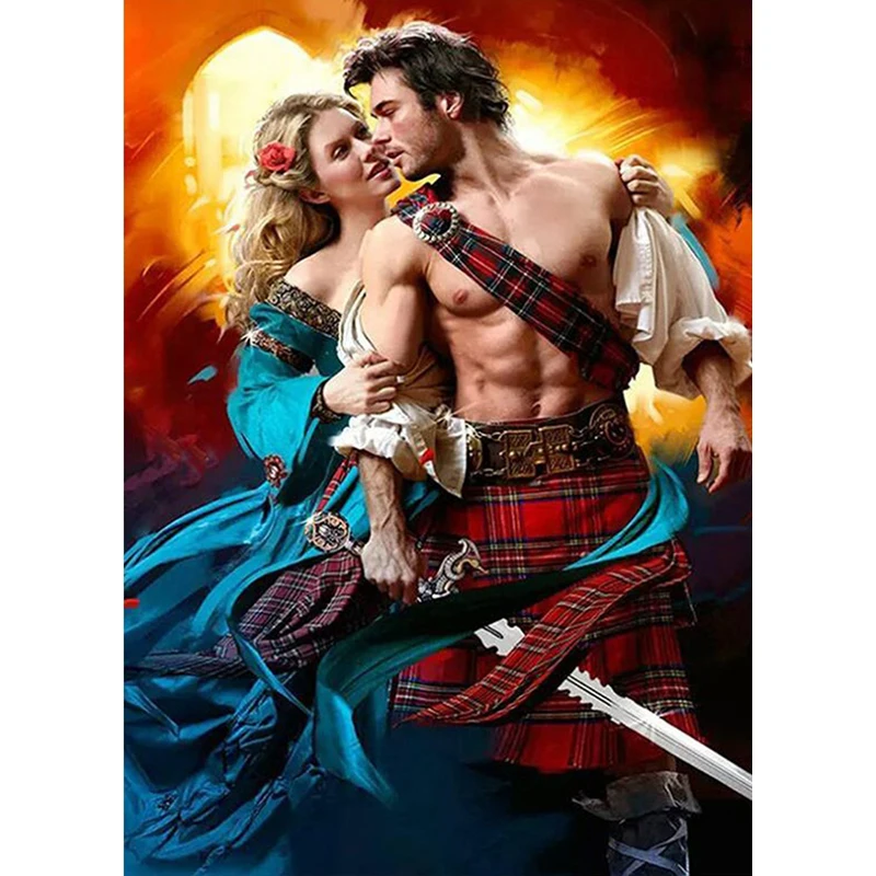 DIY Алмазная картина любовь фильм Персонаж Вышивка крестом полный круговой