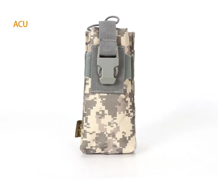 Тактический военный для охоты кобура для рации Walkie Talkie поясная сумка для спорта на открытом воздухе бутылка для воды столовая сумка