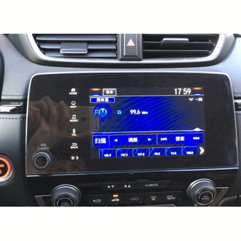 7-дюймовая Стальная Защитная пленка для экрана GPS-навигации Honda CRV EX EX-L 2017 2018