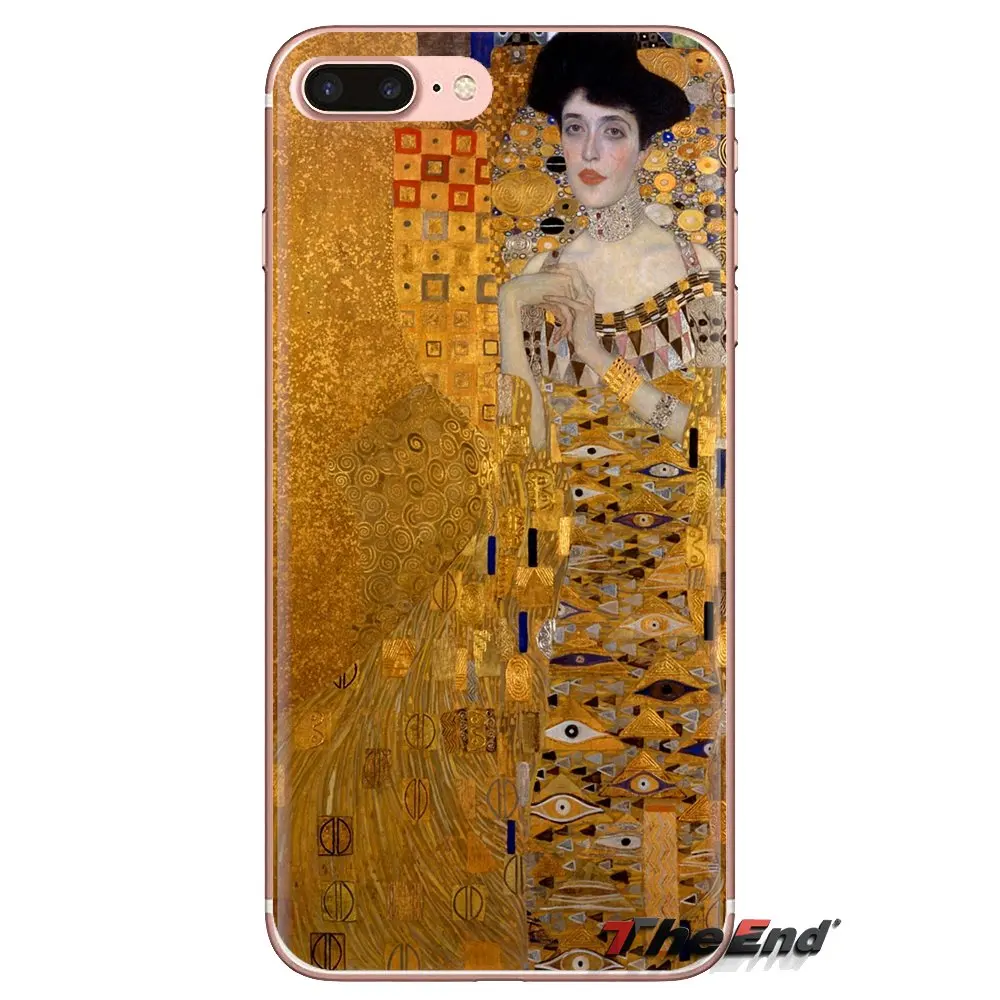 Soft Transparent Shell Covers For Xiaomi Mi3 Samsung A10 A30 A40 A50 A60 A70 Galaxy S2 Note 2 Grand Core Prime Gustav Klimt kiss |