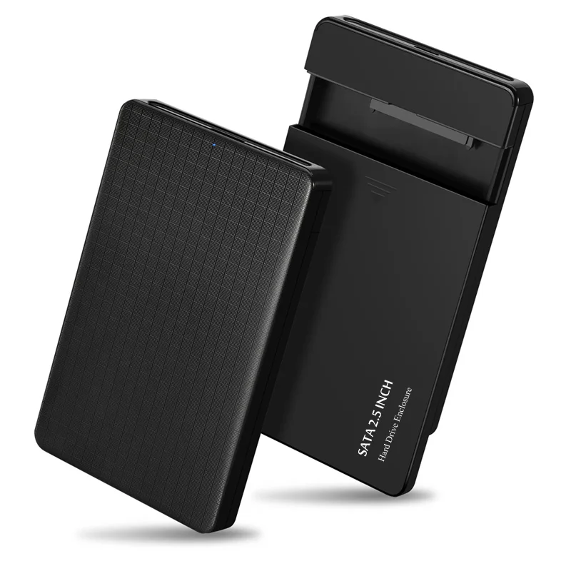 2 5 дюймовый USB3.1 USB 3.1 Type C SATA Hd бокс SSD HDD внешний жесткий диск корпус черный чехол