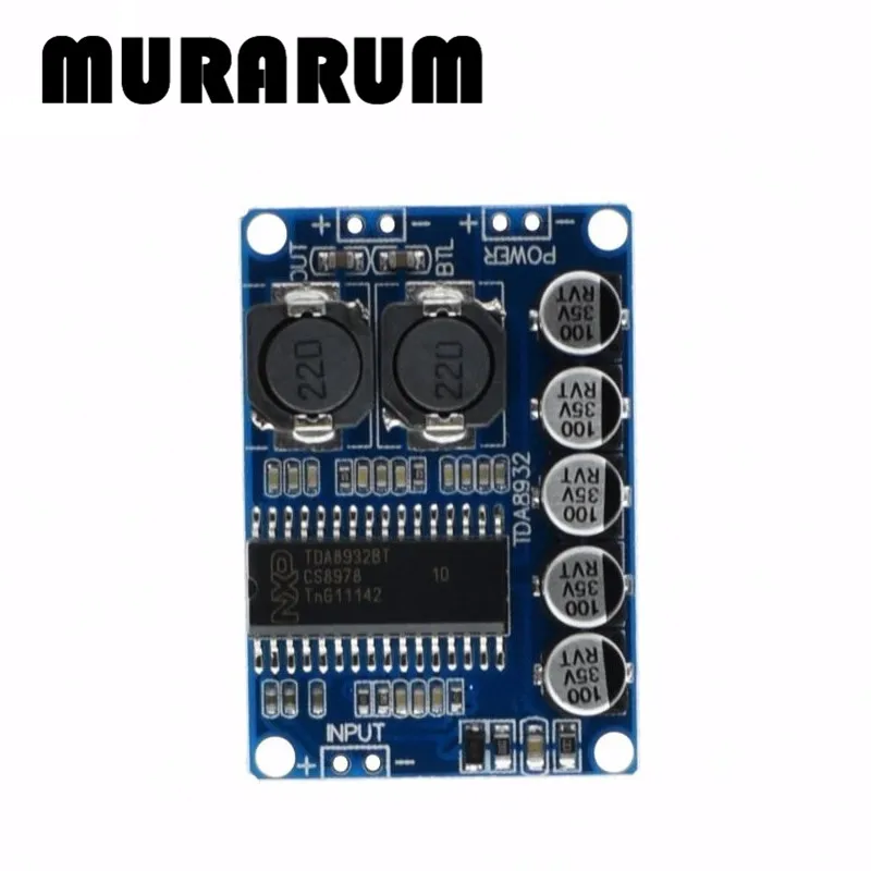 Murarum tenstar робот 1 шт. низкая Мощность TDA8932 35 Вт цифровой Усилители домашние совета