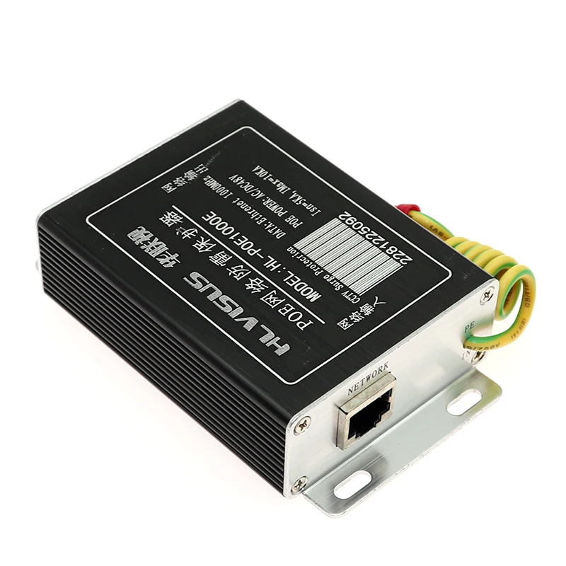 Ip-камера сетевой коммутатор POE RJ45 и Защита от перенапряжения устройство Lightning