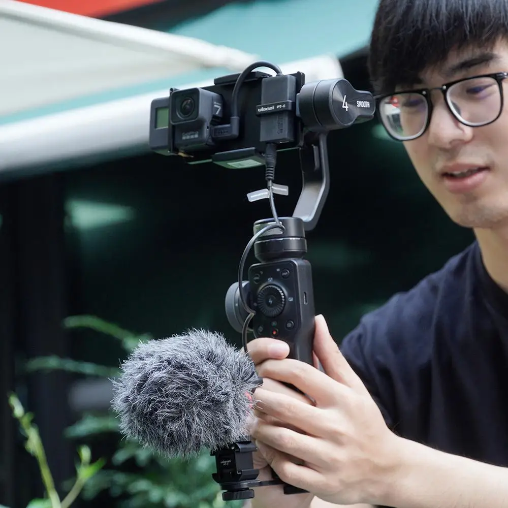 Yiwa ULANZI PT-6 Адаптер для GoPro Hero 7 6 5 универсальный переключатель Монтажная пластина для DJI Osmo Mobile 2 Zhiyun Smooth 4