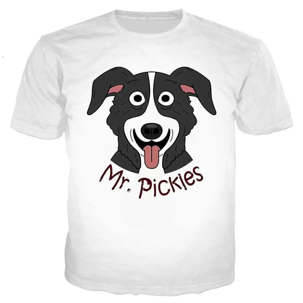 Новое поступление Классическая Футболка Mr Pickles для мужчин и женщин новинка