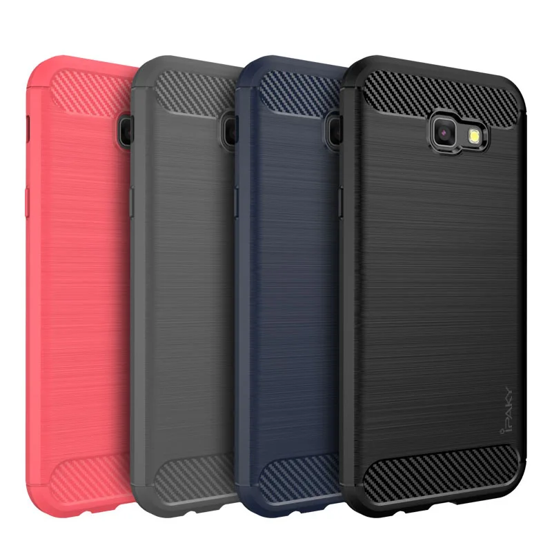 Классический Ipaky брендовый матовый дизайнерский силиконовый чехол для samsung Galaxy A3(4,7 ''), A5(5,2''), A7(5,7 '') новая серия