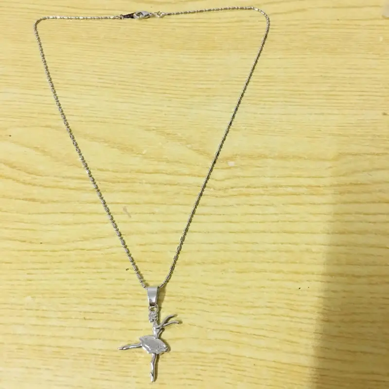 2PCS Dancing Girl Necklace Ballerina Dancer Ballet Dance Kids Holiday Birthday Lover Gift | Украшения и аксессуары