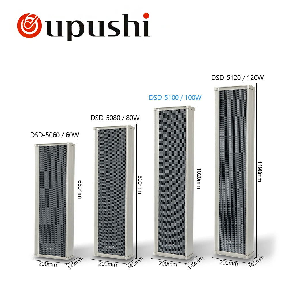 Внешняя водонепроницаемая Колонка oupushi DSD 5100 100W колонка и звуковая коробка для