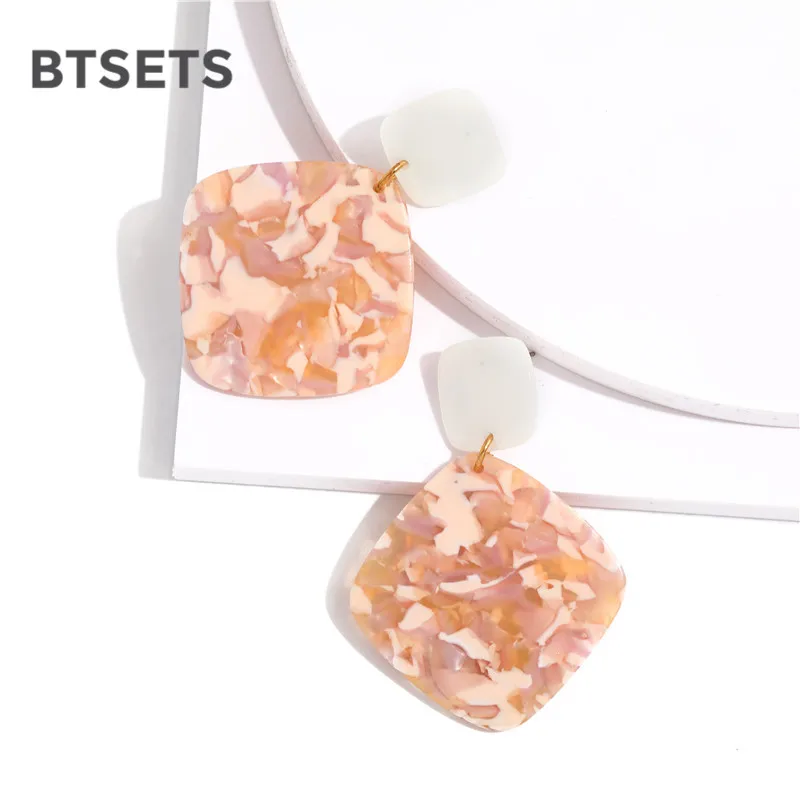 Fashion Earrings For Women Geometric Acrylic Statement Drop Jewelry Female Big Wedding Party Pendientes | Украшения и аксессуары