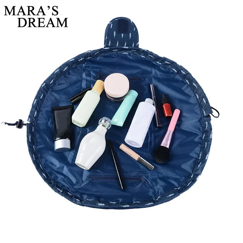 Mara's Dream, женские косметички, большая емкость, на шнурке, женская сумка для хранения, портативная, многофункциональная, повседневная, женская косметичка