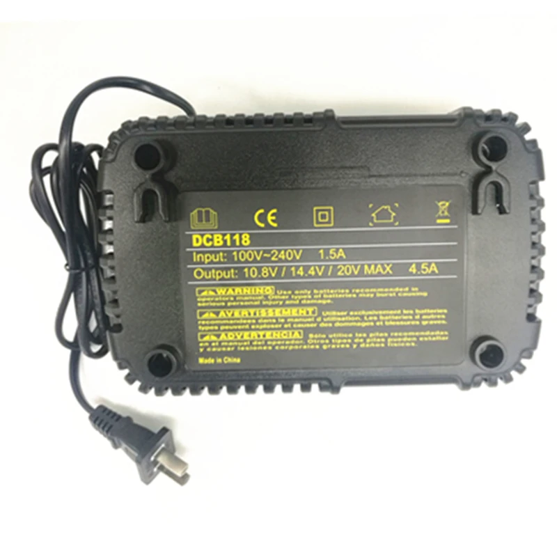 AC100 240V зарядное устройство DCD118 для DEWALT 10 8 В 14 4 20 в 60 DCS576 DCS575 DCS520 DCG414 DCH335 DCH334 DCH333 DCH323