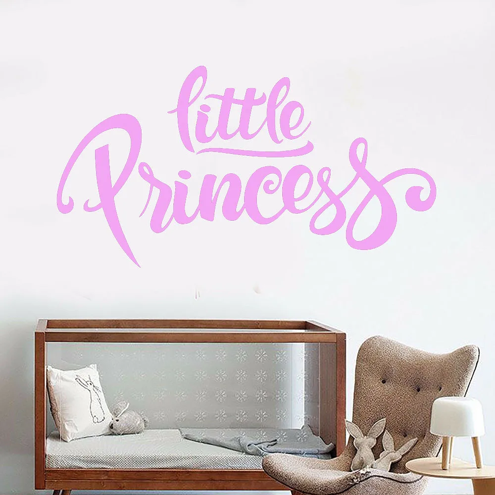 Настенные наклейки принцессы для девочек настенные детской комнаты маленькие