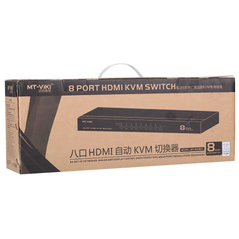 MT-Lamoda 8 Порты и разъёмы Авто HDMI kvm-переключатель USB hothey консоли 1080 P