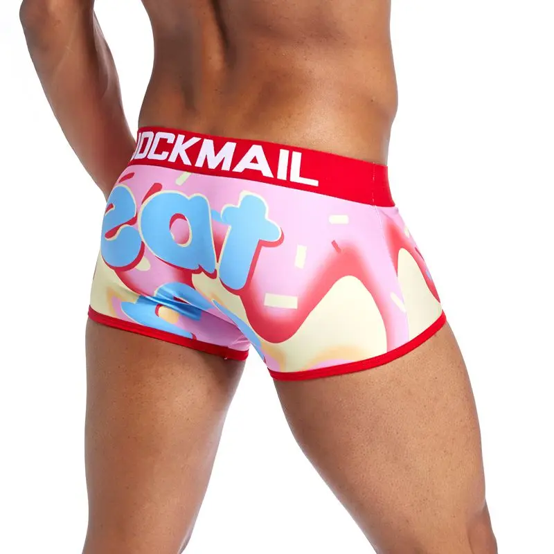Трусы-боксеры JOCKMAIL мужские Брендовое нижнее белье пикантные Трусы-шорты трусы
