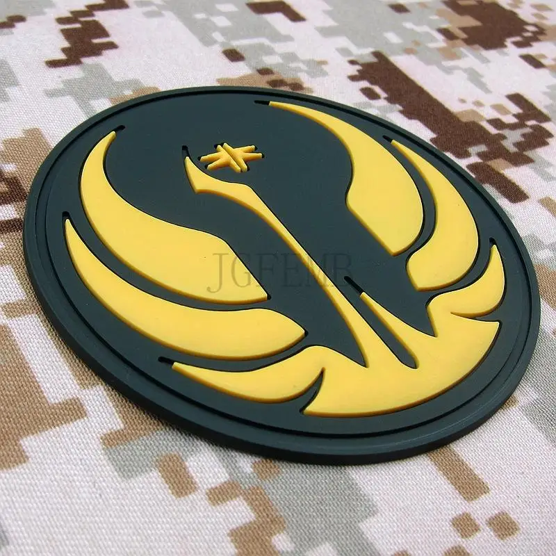 Green The Jedi Order Insignia Old Republic 3D PVC patch PB1446 | Дом и сад