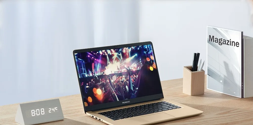 15,6 дюймовый ноутбук HUAWEI MateBook D с процессором i7 8 ГБ ОЗУ 1 ТБ SSD+ HDD двухканальная память NVIDIA выделенный графический процессор матовый экран